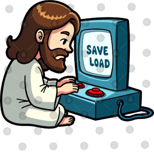 Jesus Saves and Loads Digital Files