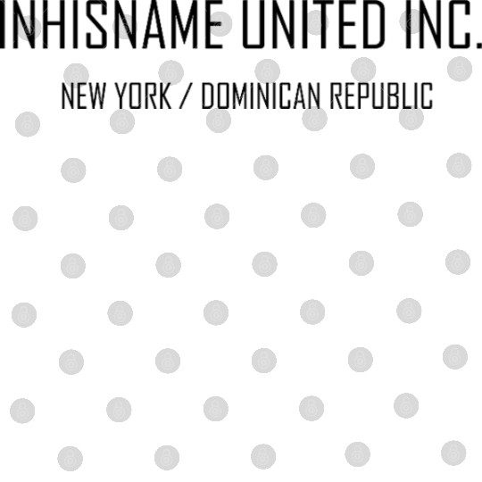 INHISNAME UNITED NEW YORK DOMINICAN REPUBLIC BL Digital Files