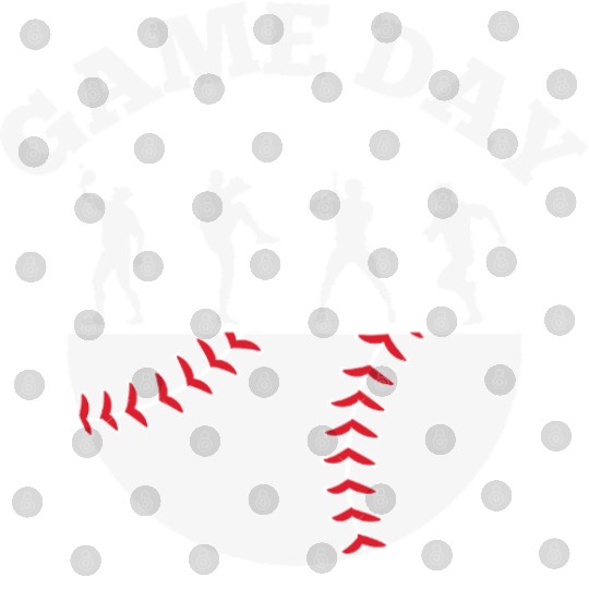 Game Day Baseball Fan Digital Files