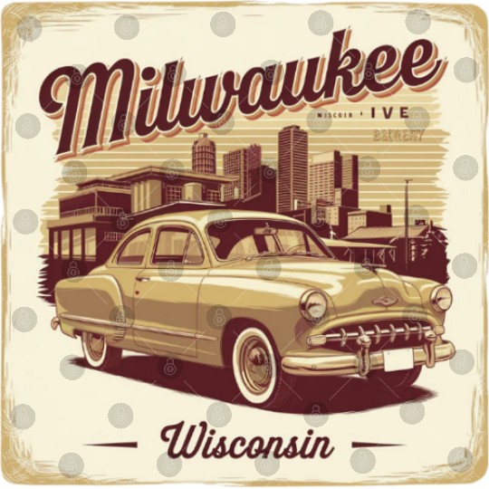 Milwaukee Souvenir and Travel Gift Idea Digital Files