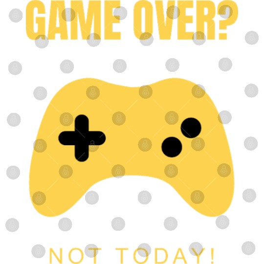 Game Over? Not Today! – Clean & Modern Gamer Digital Files
