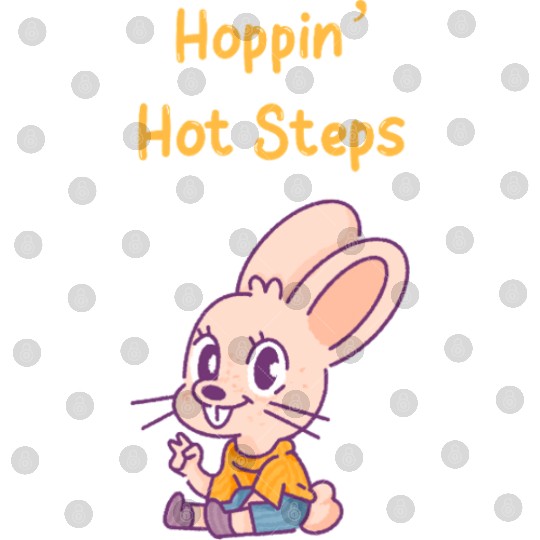 Dancing Bunny | Hoppin' Hot Steps | Unisex | Digital Files