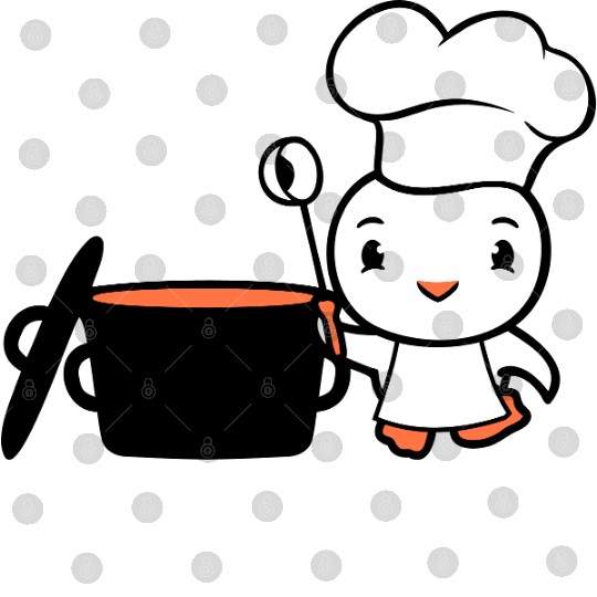 Bird Chef Cooking Pot Duck Delicious Hunger Food Digital Files