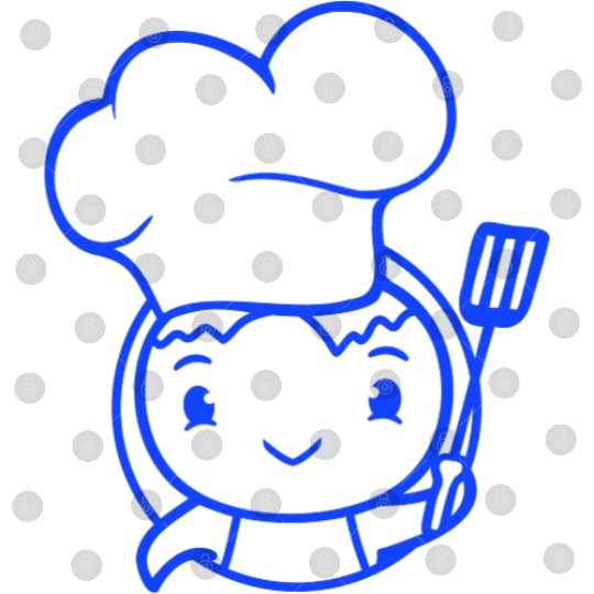 Bird Chef Cap Duck Delicious Hungry Eat Sweet Cute Digital Files