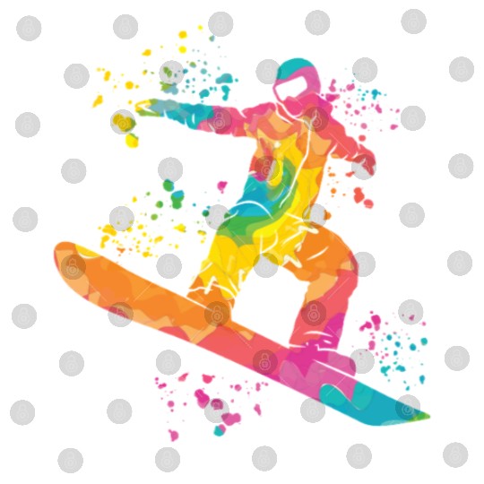 Snowboarder Snowboard Snowboarding Digital Files