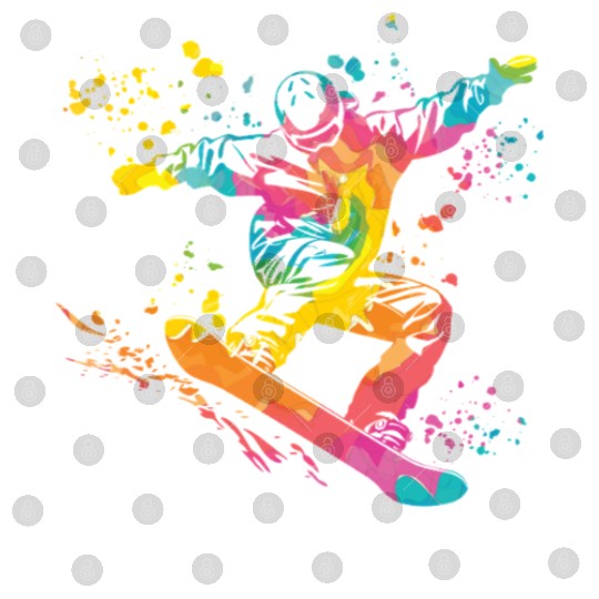 Snowboarder Snowboard Snowboarding Digital Files