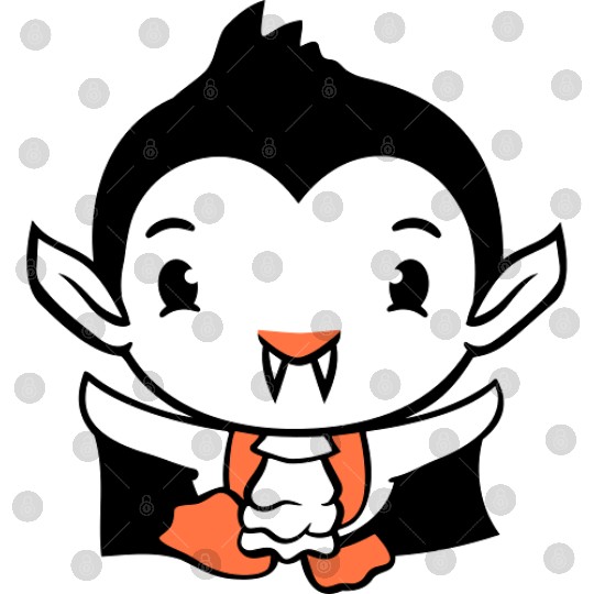 Duck Vampire Halloween Costume Bloodsucker Monster Digital Files