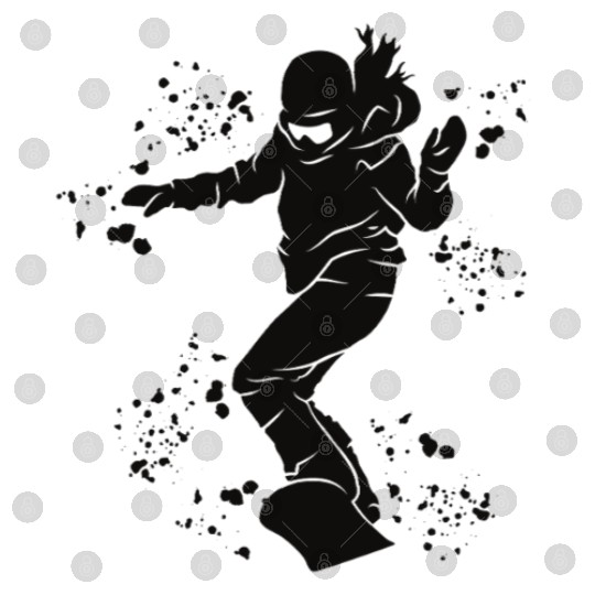 Snowboarder Snowboard Snowboarding Digital Files