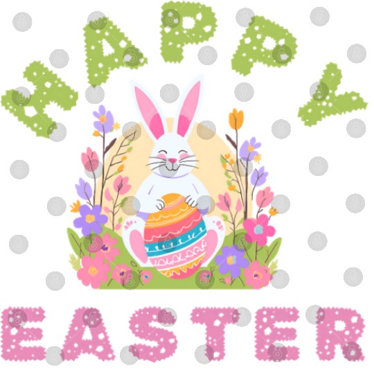 Happy Easter | Cute Easter Design Digital Files