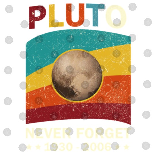 Pluto Never Forget Tribute 1930-2006 Digital Files