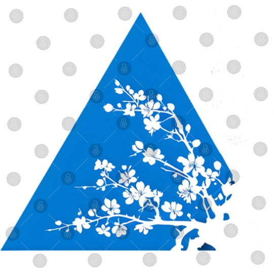 Triangle and Blossom Digital Files