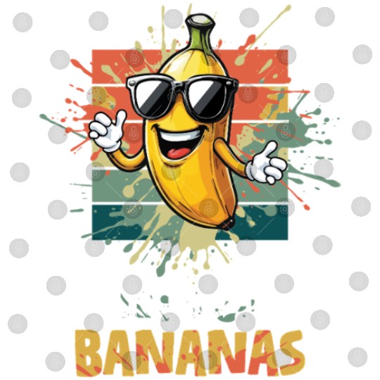 Retro Funny Banana Meme Let Us Go Banana Digital Files