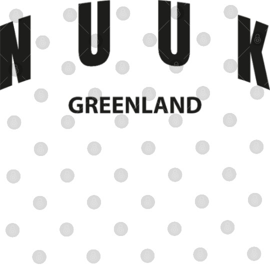 NUUK Greenland – College Style Emblem Design Digital Files