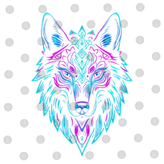 wolf face Digital Files