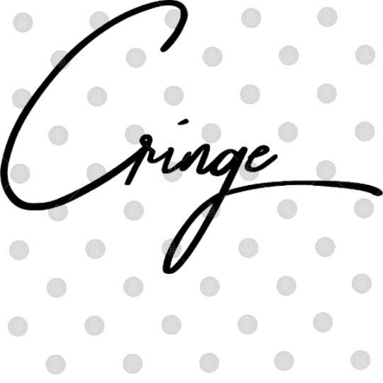 “That’s So Cringe” – Gen Z Mood Design Digital Files