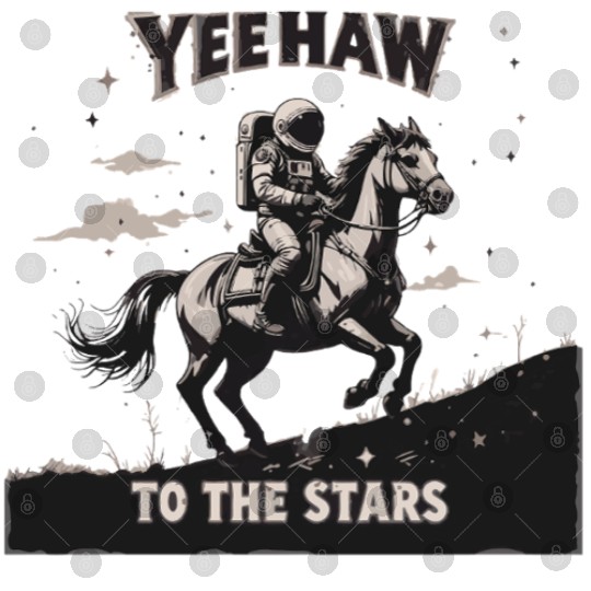 Space Cowboy Yeehaw Digital Files