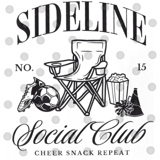 Soccer Mom Sideline Club Women Game Day Vibes Digital Files