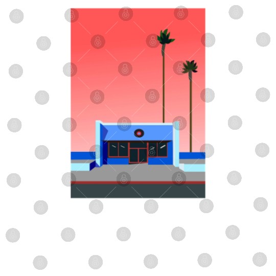 Retro Venice Beach California Digital Files