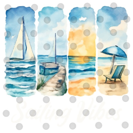 Sailing Vibes - Feel the Ocean Digital Files