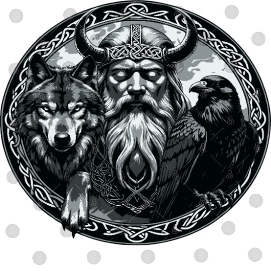 Viking Warrior Man Odin Thor Norman Walhalla Digital Files
