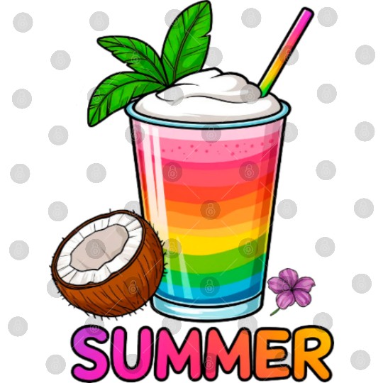 Summer Beach Cocktail Digital Files