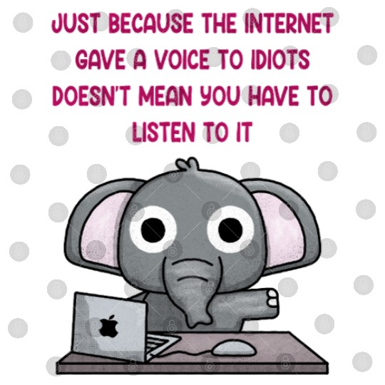Elephant's critique of the internet Digital Files