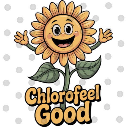 Chlorofeel Good Funny Plant Biology Teacher Digital Files