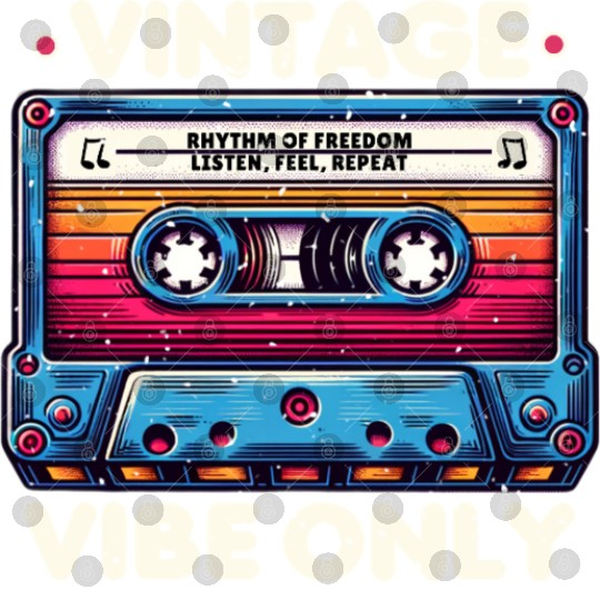 Vintage Cassette Tape Design Digital Files