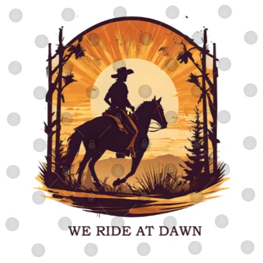 WE RIDE AT DAWN – Cowboy Spirit Edition Digital Files