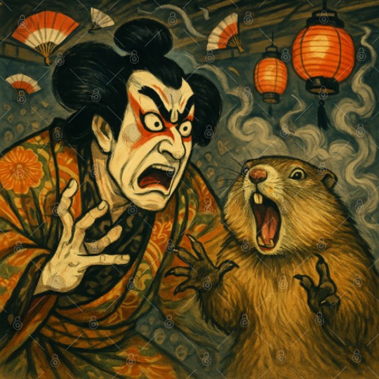 Kabuki Showdown – The Ultimate Scream-Off Digital Files