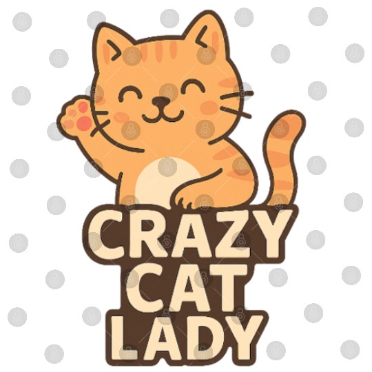 Crazy Cat Lady – Cute Cat Lover Design Digital Files