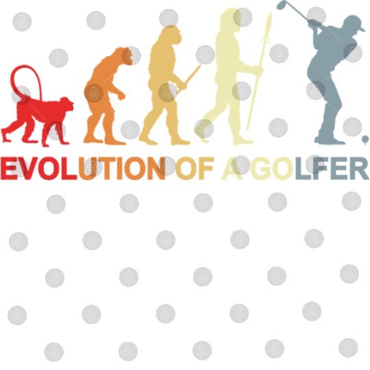 Golfer Evolution Digital Files