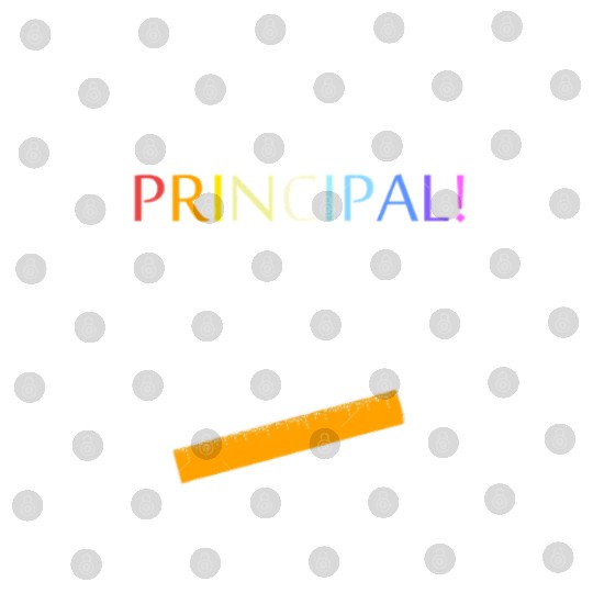 School Principal Teacher Back To School Digital Files