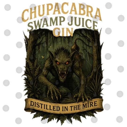Chupacabra Swamp Juice Gin Digital Files