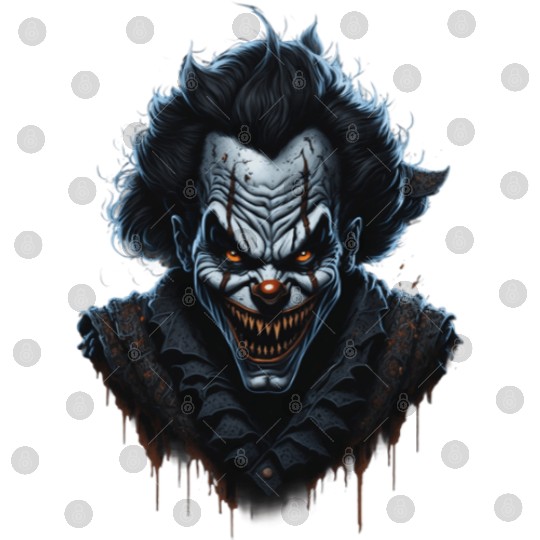 Vampire Skull Realistic Horror Art Digital Files