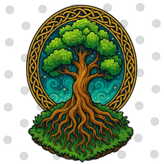Tree of Life Fantasy Illustration Digital Files