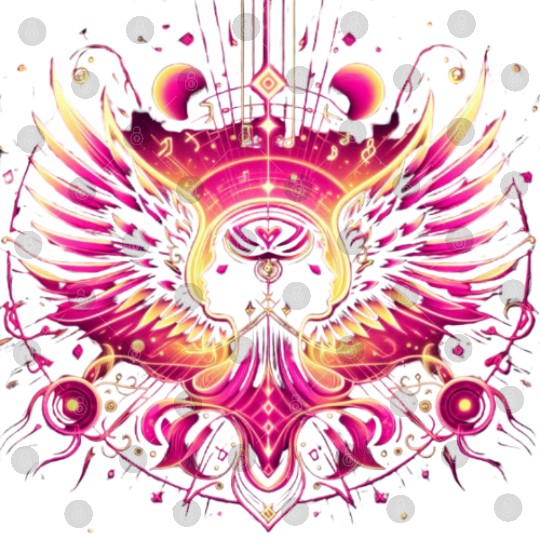 "Praise" Celestial Psychedelic Angel Digital Files