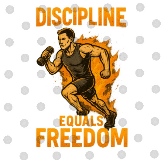 Discipline Equals Freedom – Fitness Motivation Digital Files