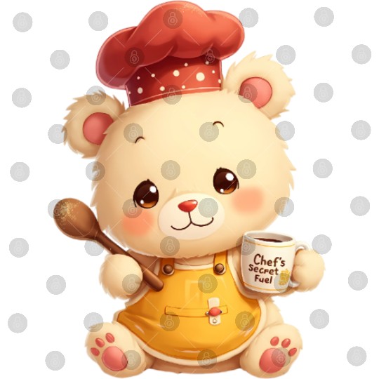 Chef Bear - Secret Fuel Coffee Digital Files