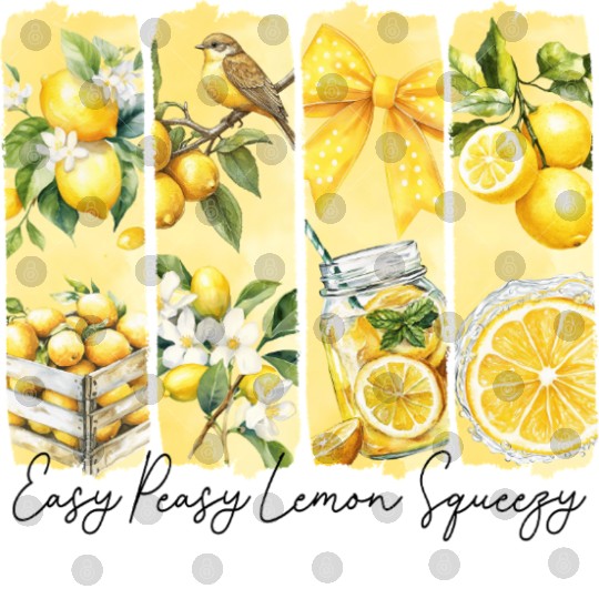 Summer Lemon Easy Peasy Digital Files