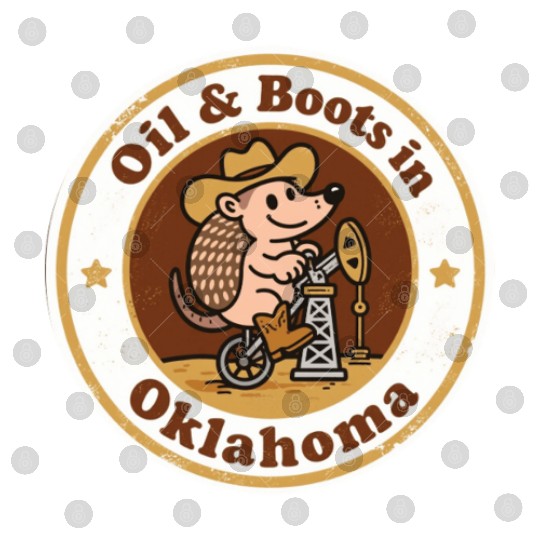 Oil Boots Oklahoma Vintage Artwork Digital Files