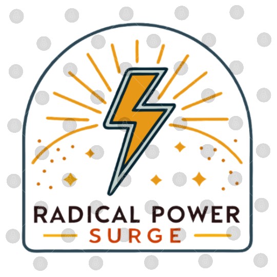 Radical Power Surge Lightning Bolt 80s Digital Files