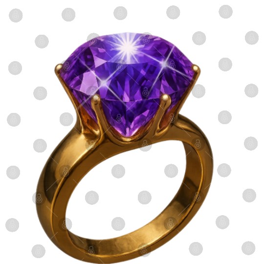 Royal Amethyst: The Elegance of Purple Gemstone Digital Files