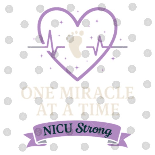 NICU Parent Pride Preemie Warrior Neonatal Digital Files