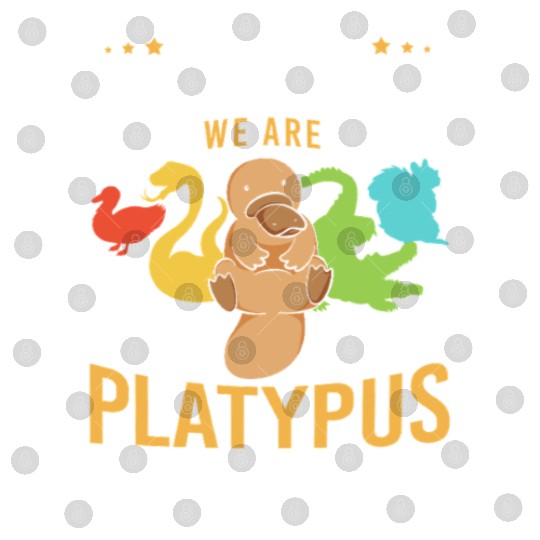 Animal Lover Platypus Digital Files