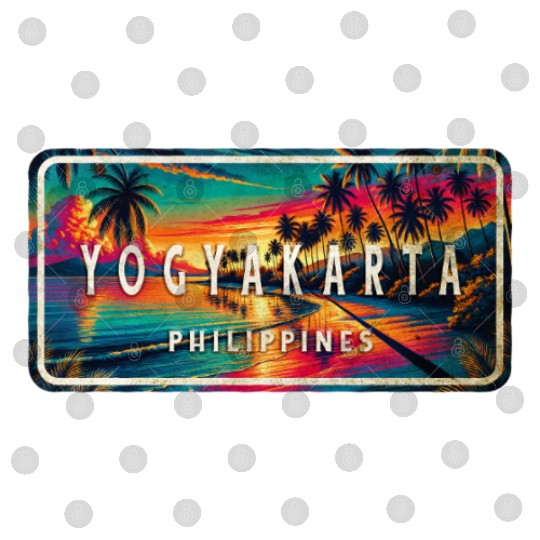 Yogyakarta - Tropical Retro Digital Files