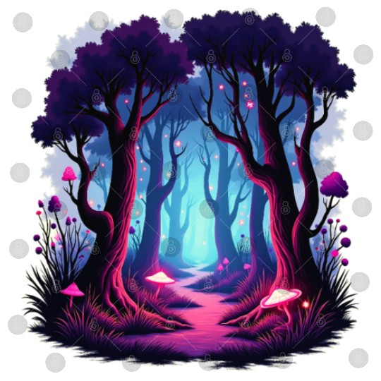 Enchanted Forest Dreamscape Digital Files