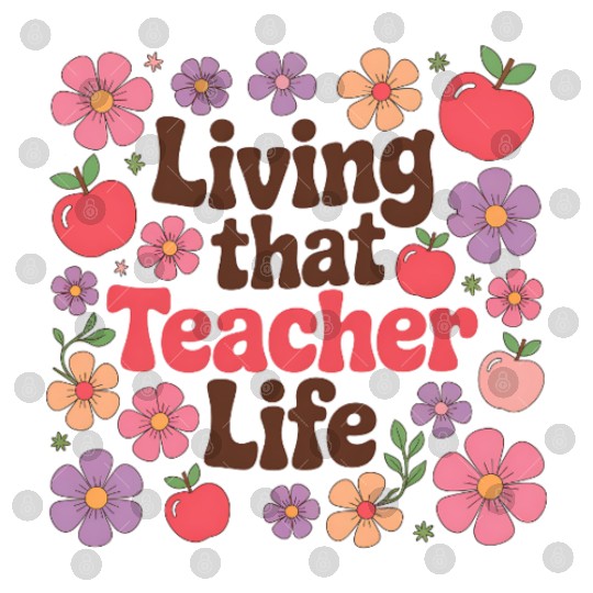 Teacher Floral Living That Teacher Life Digital Files
