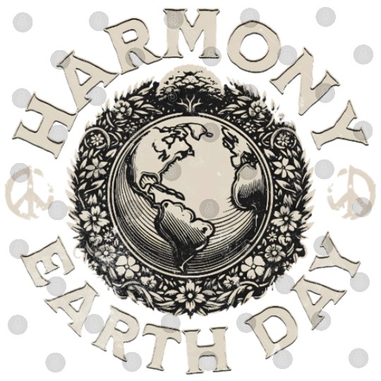 Earth Day Digital Files | Harmony with Nature Digital Files