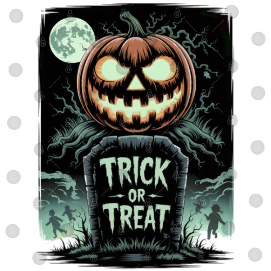 Halloween Horror Scary Thriller Trick Or Treat Digital Files